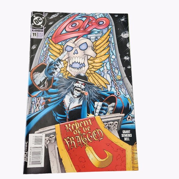 DC Lobo #1 Repent Or Be Fragged 1994 Comic Book Collector Bagged Boarded - Picture 1 of 3